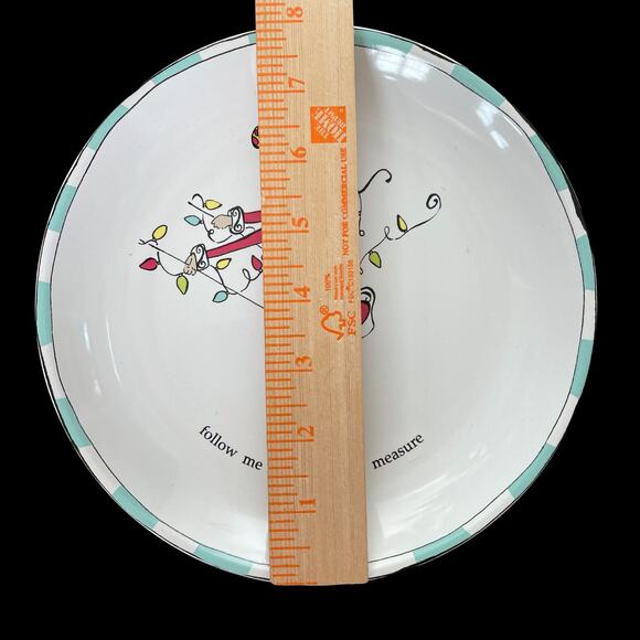 Rosanna Santa Baby Salad Plates Set of 4 Christmas Dishes Whimsical Kitschy READ - Picture 7 of 14